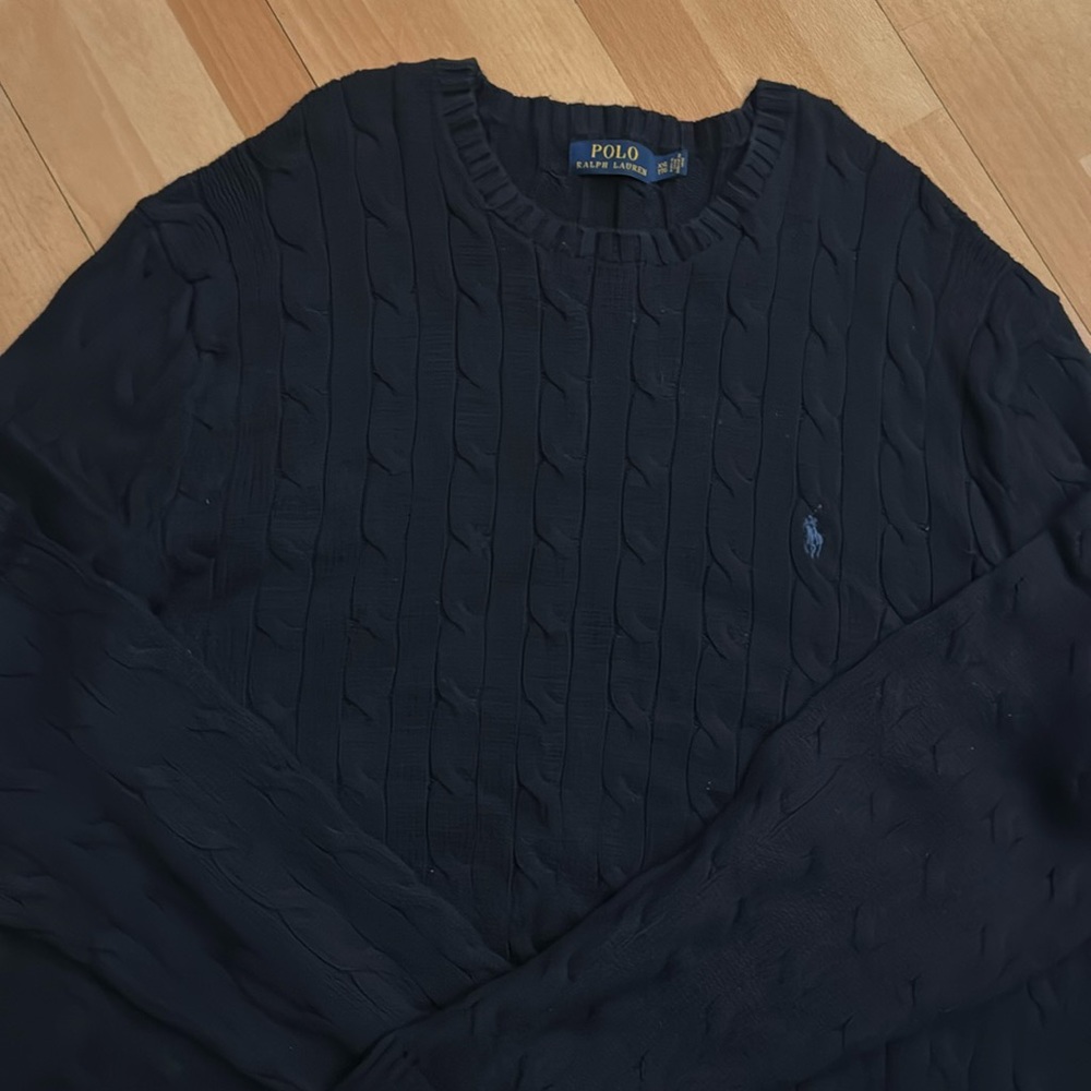 Polo Ralph Lauren Cable-Knit Cotton Sweater